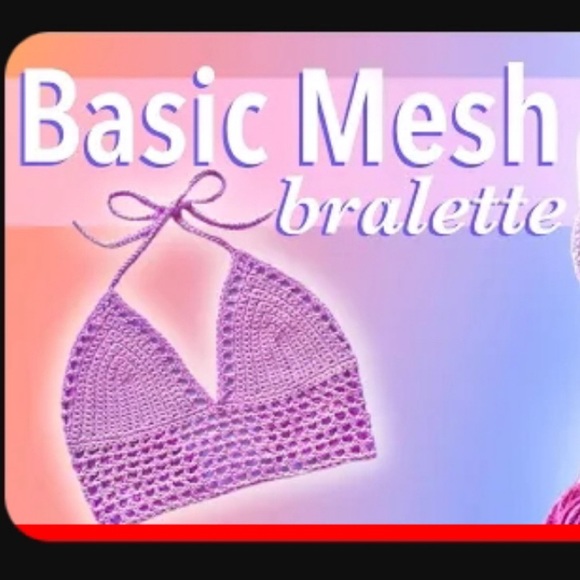 Basic Mesh Bralette - Picture 8 of 10